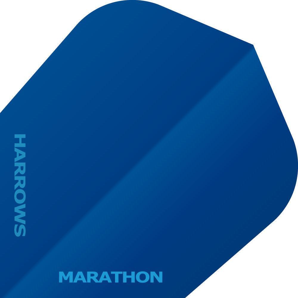 Harrows - Marathon - Einfarbig Blau - 100 Micron - Dart Flights - Direct Darts - 1