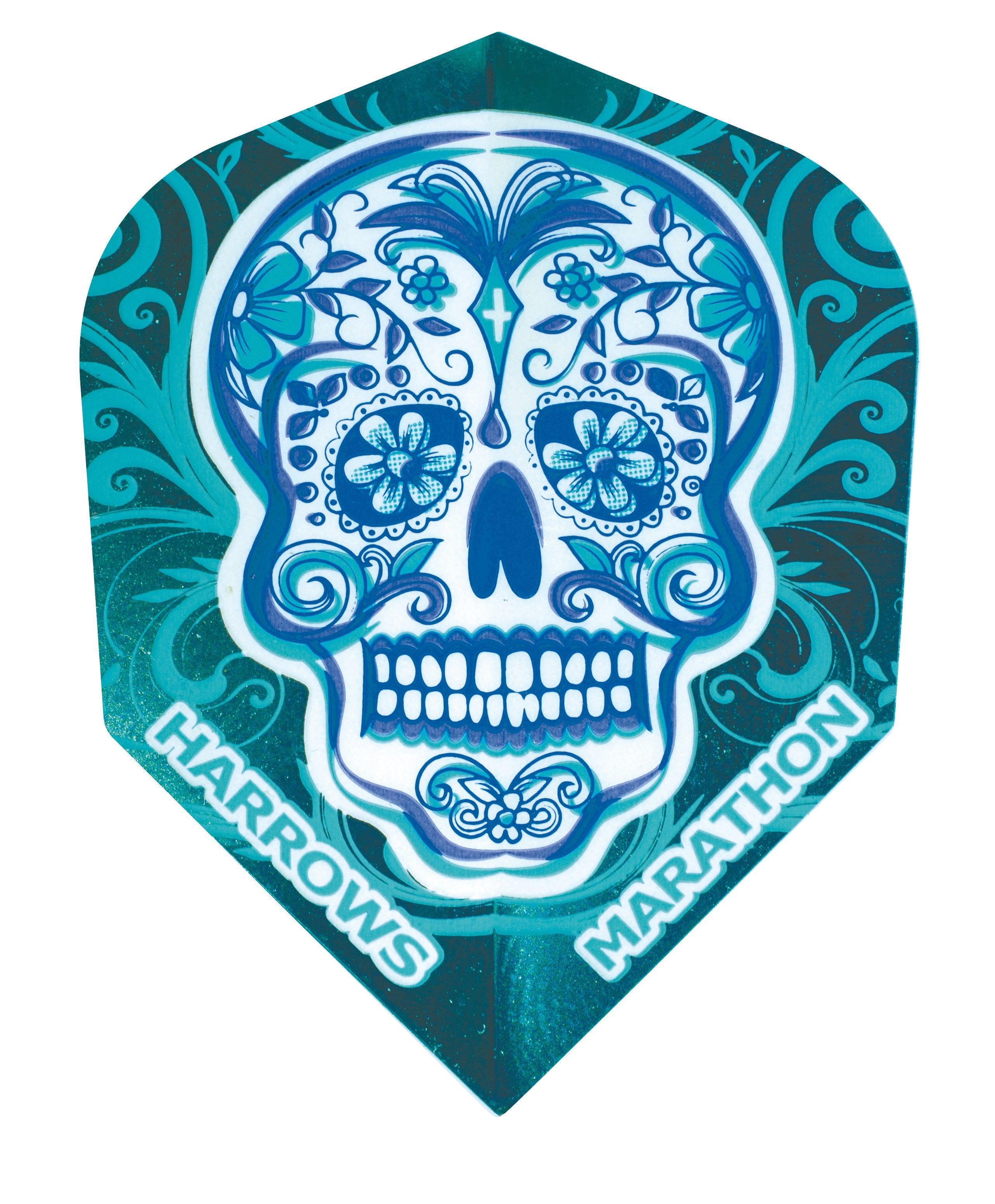 Harrows - Marathon - Skull - 100 Micron - Dart Flights - Direct Darts - 1