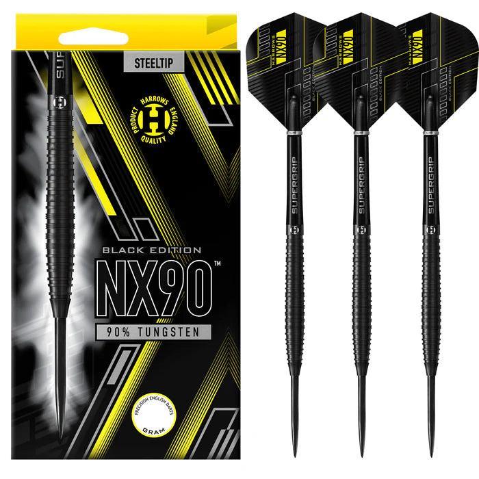 Harrows - Nx - 90 Black Edition 90% - Steeldarts - Direct Darts - 2