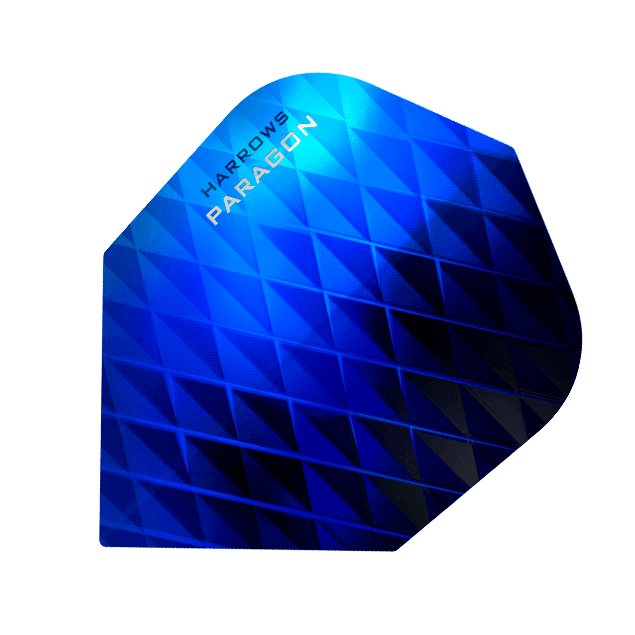 Harrows - Paragon Blau - 100 Micron - Dart Flights - Direct Darts - 1