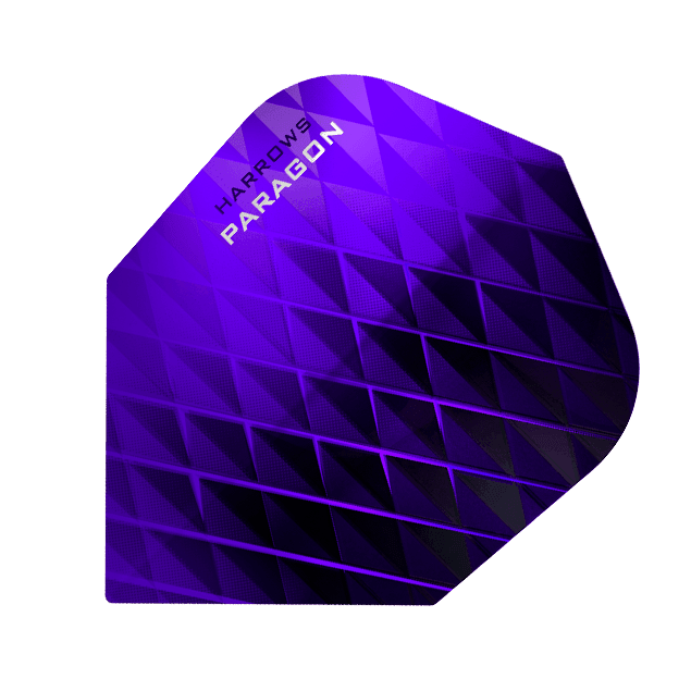 Harrows - Paragon Lila - 100 Micron - Dart Flights - Direct Darts - 1