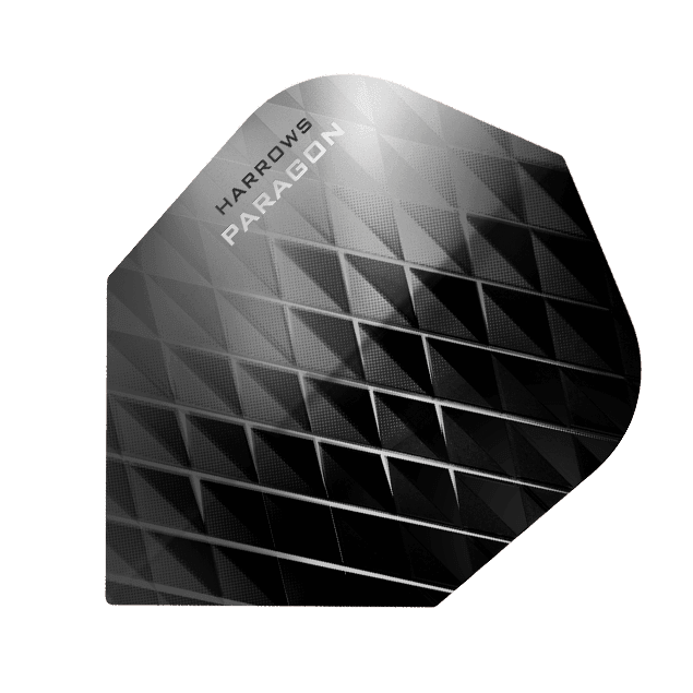 Harrows - Paragon Grau - 100 Micron - Dart Flights - Direct Darts - 1