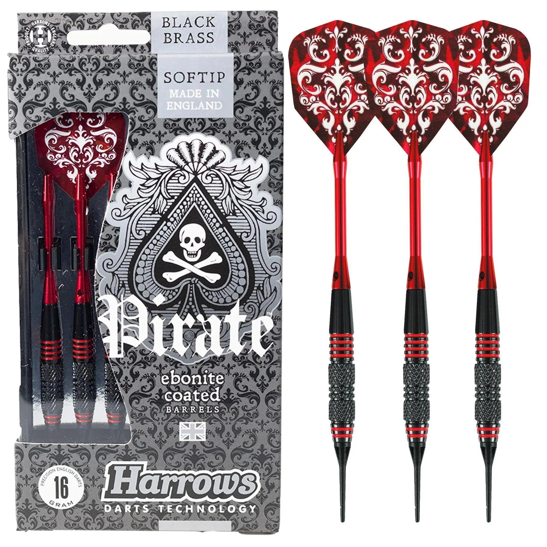 Harrows - Pirate Rot - Softdarts - Direct Darts - 2