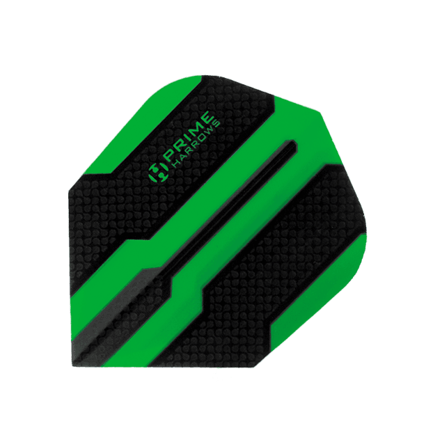 Harrows - Prime Dual Zone Grün - 100 Micron - Dart Flights - Direct Darts - 1