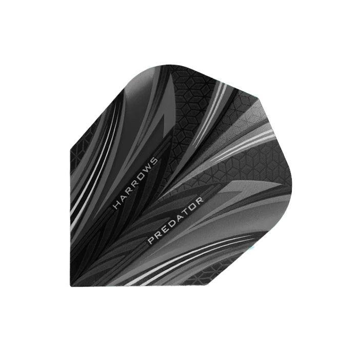 Harrows - Prime Protator Schwarz - 100 Micron - Dart Flights - Direct Darts - 1