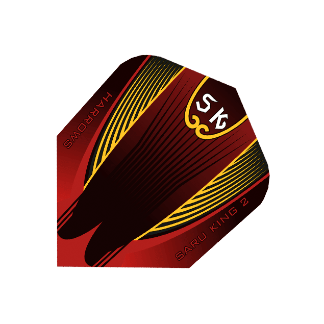 Harrows - Prime Saru King V2 - 100 Micron - Dart Flights - Direct Darts - 1