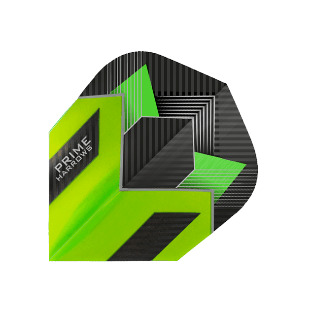 Harrows - Prime Grün - 100 Micron - Dart Flights - Direct Darts - 1