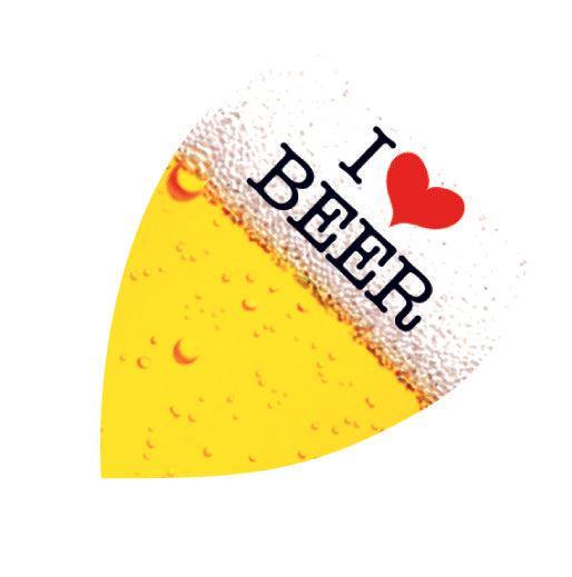 Harrows - Quadro - I Love Beer - Dart Flights - Direct Darts - 1