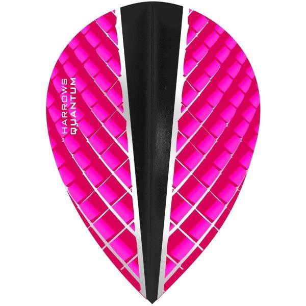 Harrows - Quantum X - Rosa - Pear - 100 Micron - Dart Flights - Direct Darts - 1