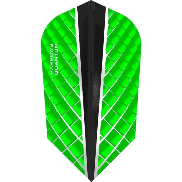 Harrows - Quantum X - Grün - Slim - 100 Micron - Dart Flights - Direct Darts - 1