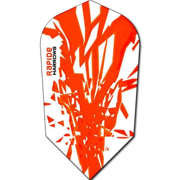 Harrows - Rapide - Orange - Slim - 100 Micron - Dart Flights - Direct Darts - 1