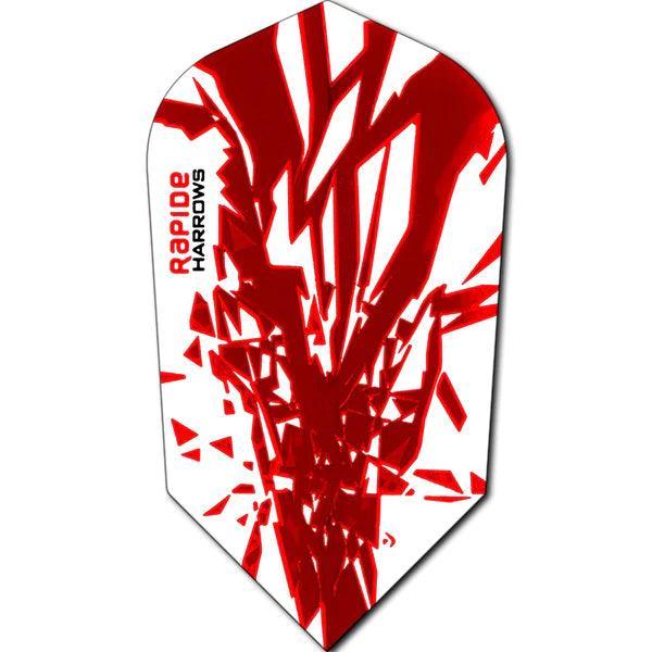 Harrows - Rapide - Rot - Slim - 100 Micron - Dart Flights - Direct Darts - 1