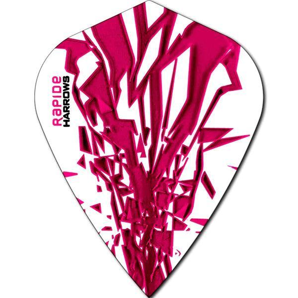 Harrows - Rapide - Rosa - Kite - 100 Micron - Dart Flights - Direct Darts - 1