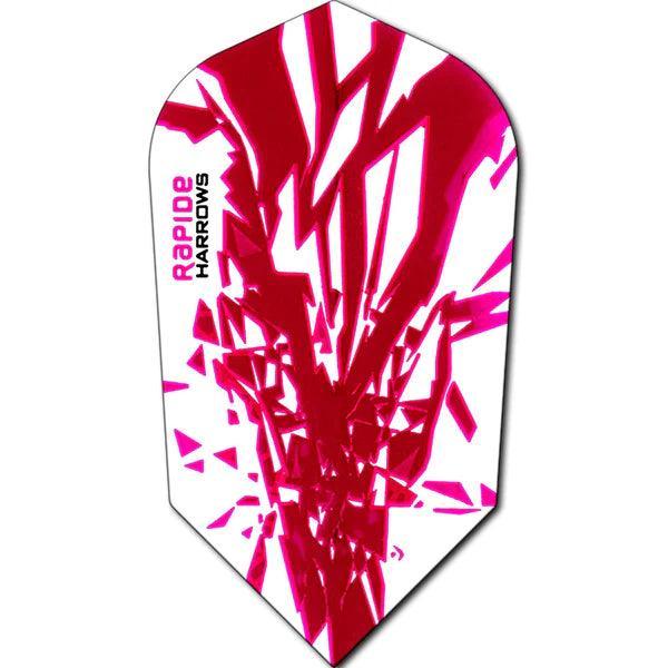 Harrows - Rapide - Rosa - Slim - 100 Micron - Dart Flights - Direct Darts - 1
