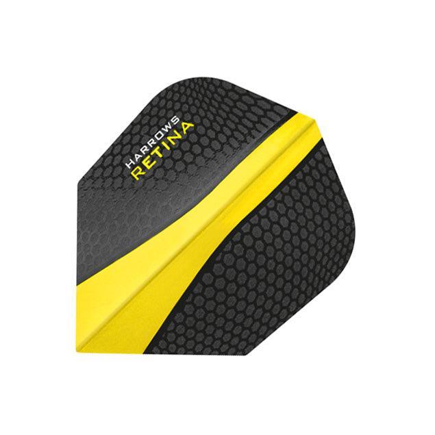 Harrows - Retina No2. Gelb - 100 Micron - Dart Flights - Direct Darts - 1