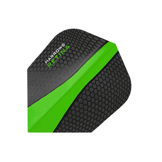 Harrows - Retina No2. Grün - 100 Micron - Dart Flights - Direct Darts - 1