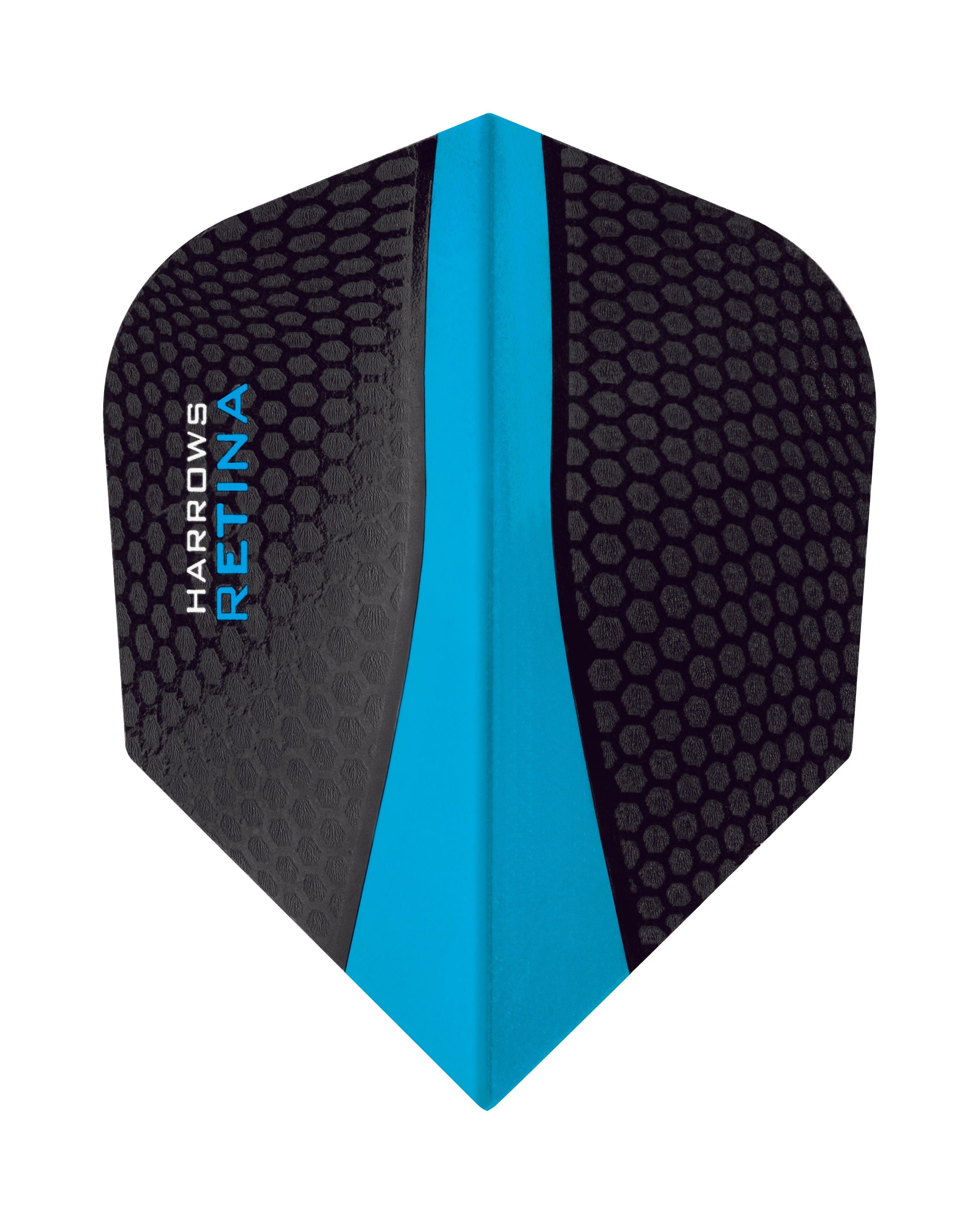 Harrows - Retina No6. Aqua - 100 Micron - Dart Flights - Direct Darts - 1