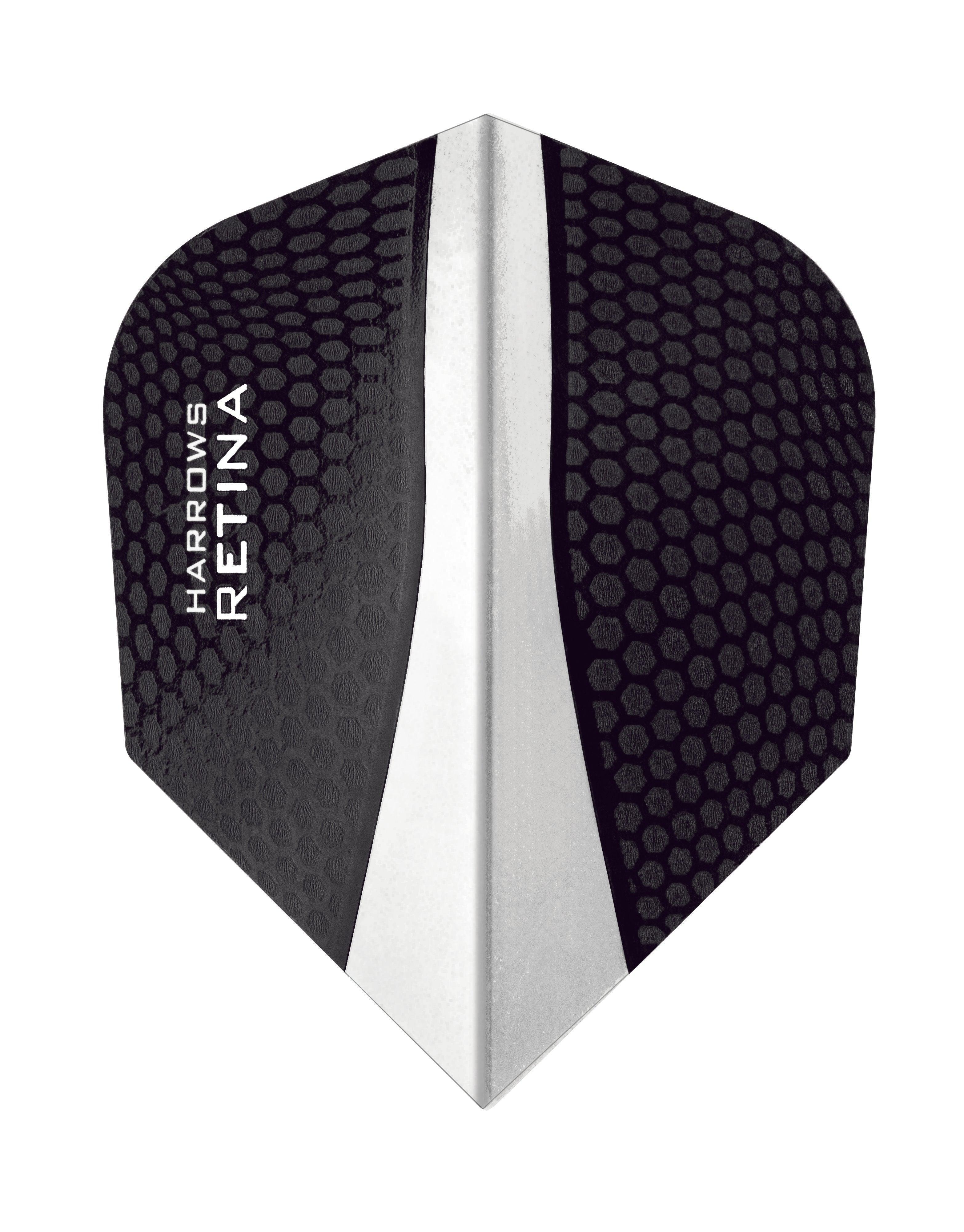 Harrows - Retina No6. Weiß - 100 Micron - Dart Flights - Direct Darts - 1