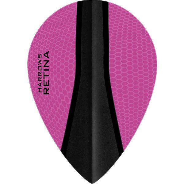 Harrows - Retina - Rosa - Pear - 100 Micron - Dart Flights - Direct Darts - 1