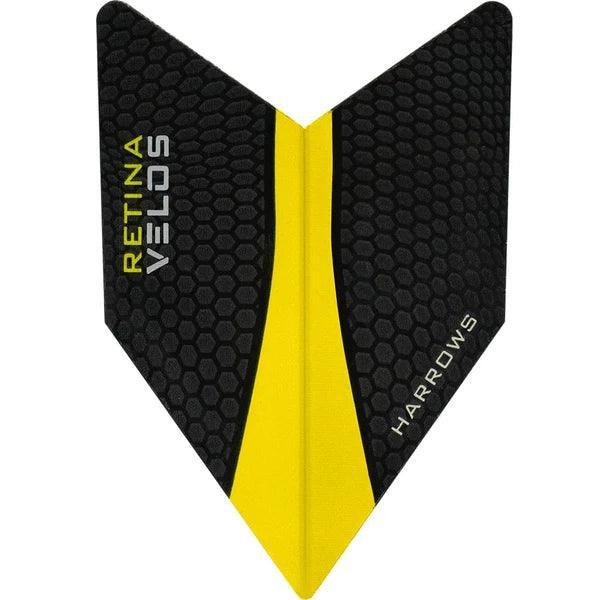 Harrows - Retina - Gelb - Velos - 100 Micron - Dart Flights - Direct Darts - 1