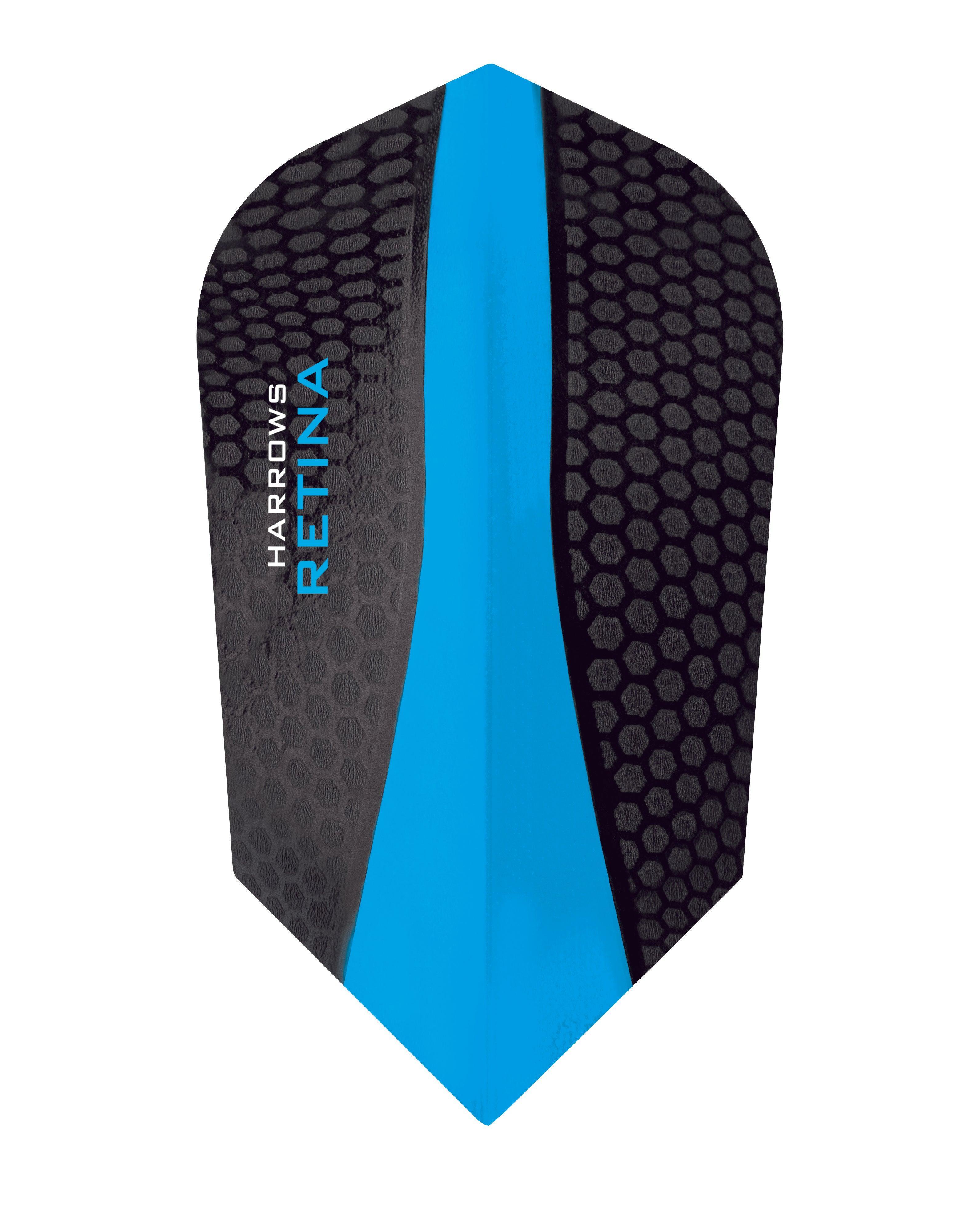 Harrows - Retina Slim Blau - 100 Micron - Dart Flights - Direct Darts - 1