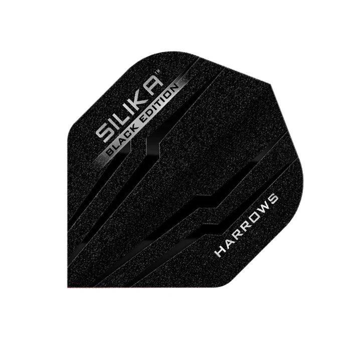 Harrows - Silika Black Edition - No2 - 100 Micron - Dart Flights - Direct Darts - 1