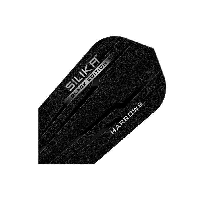 Harrows - Silika Black Edition - Slim - 100 Micron - Dart Flights - Direct Darts - 1