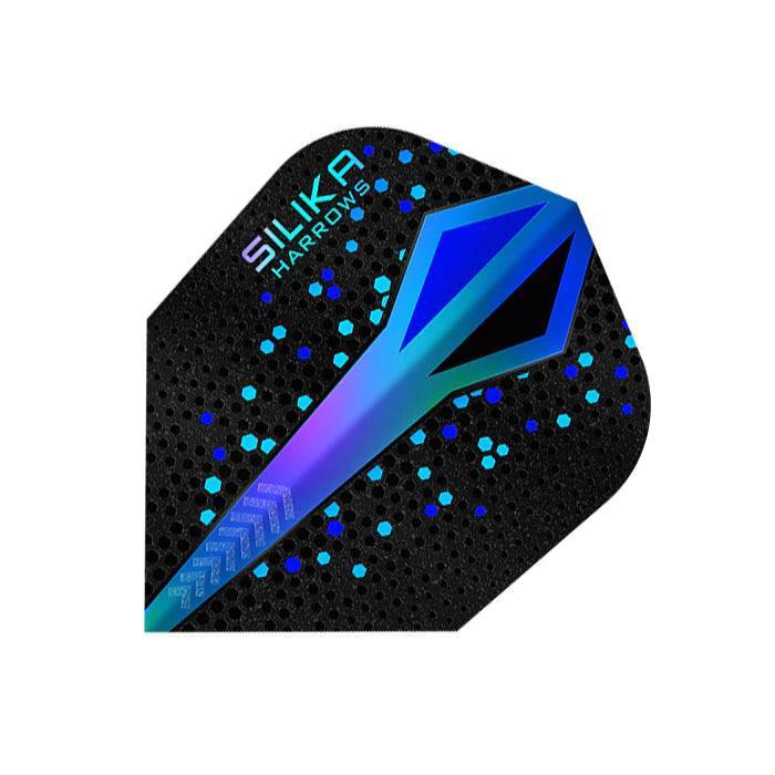 Harrows - Silika Colourshift No6 Blau - Dart Flights - Direct Darts - 1