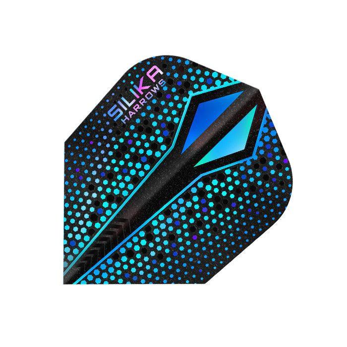 Harrows - Silika Colourshift No6 Blau X - Dart Flights - Direct Darts - 1