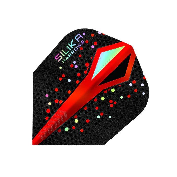 Harrows - Silika Colourshift No6 Rot - Dart Flights - Direct Darts - 1