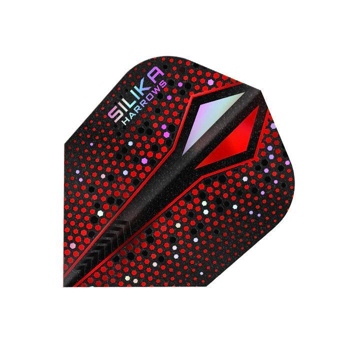 Harrows - Silika Colourshift No6 Rot X - Dart Flights - Direct Darts - 1