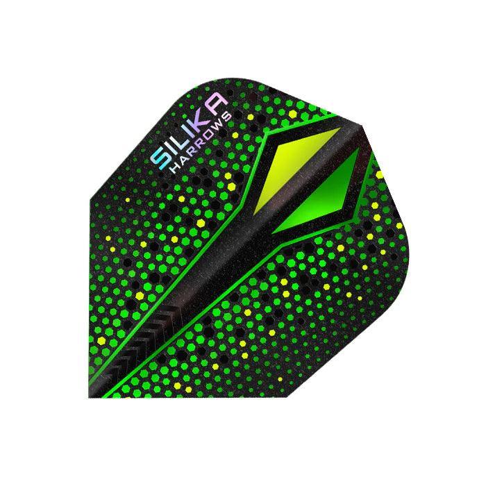Harrows - Silika Colourshift No6 Grün X - Dart Flights - Direct Darts - 1