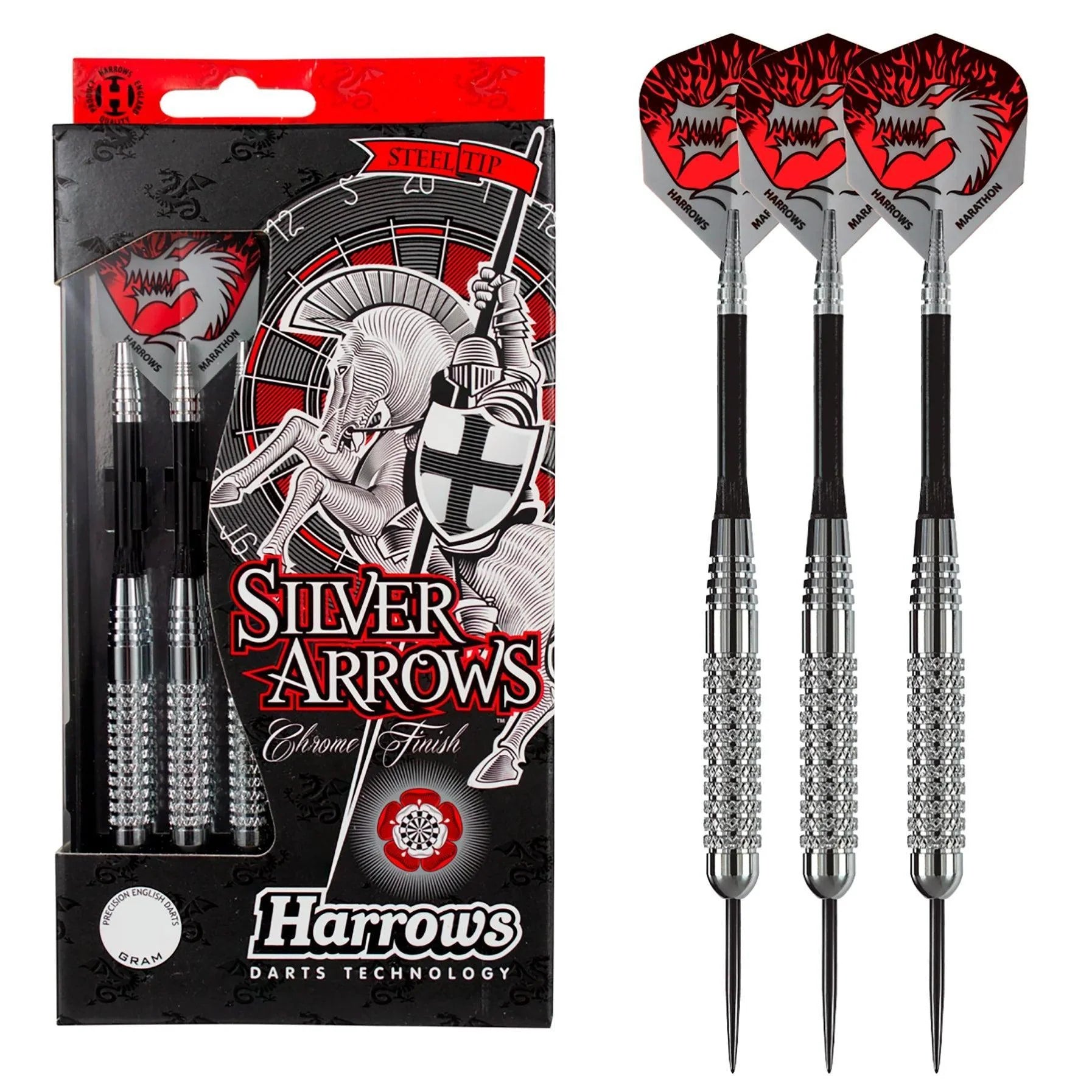 Harrows - Silver Arrows Knurled - Steeldarts - Direct Darts - 2