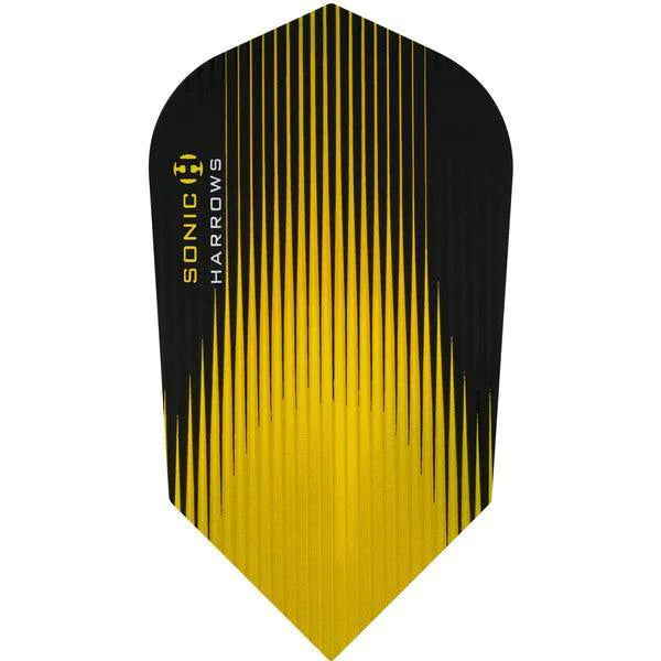 Harrows - Sonic - Gelb - Slim - 100 Micron - Dart Flights - Direct Darts - 1