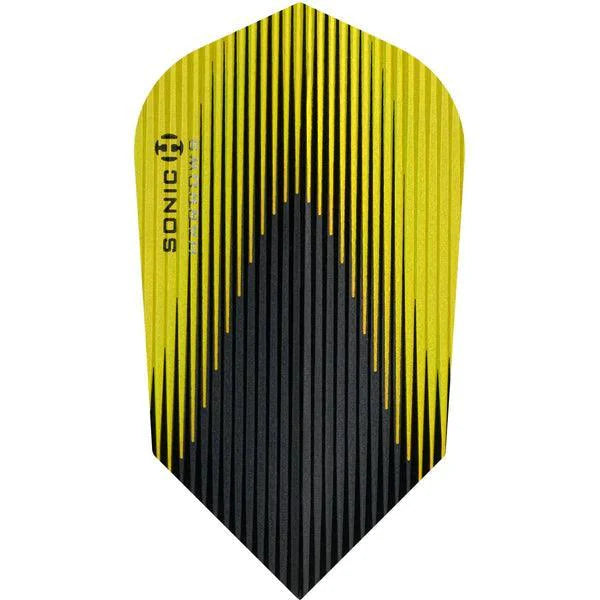 Harrows - Sonic X - Gelb - Slim - 100 Micron - Dart Flights - Direct Darts - 1