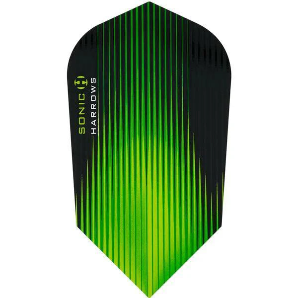 Harrows - Sonic - Grün - Slim - 100 Micron - Dart Flights - Direct Darts - 1