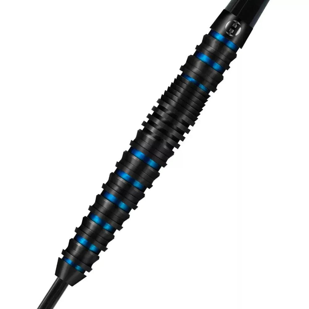 Harrows - Spina 90% Schwarz/Blau - Steeldarts - Direct Darts - 1