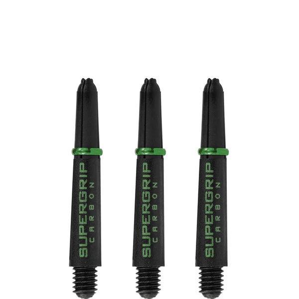 Harrows - Supergrip Carbon Grün - Dart Shafts  - Direct Darts - 2