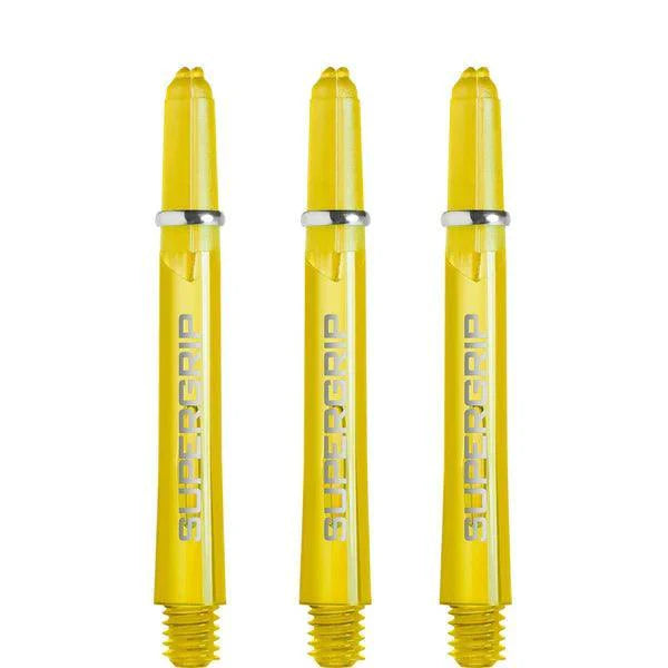 Harrows - Supergrip Gelb - Dart Shafts  - Direct Darts - 3