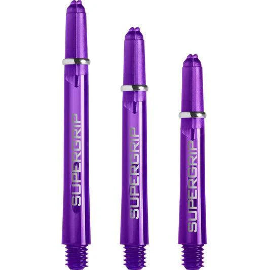 Harrows - Supergrip Dunke Lila - Dart Shafts  - Direct Darts - 1