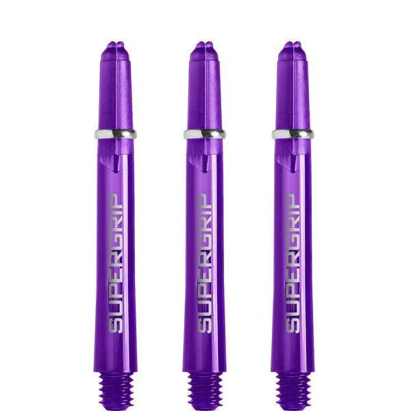 Harrows - Supergrip Dunke Lila - Dart Shafts  - Direct Darts - 3