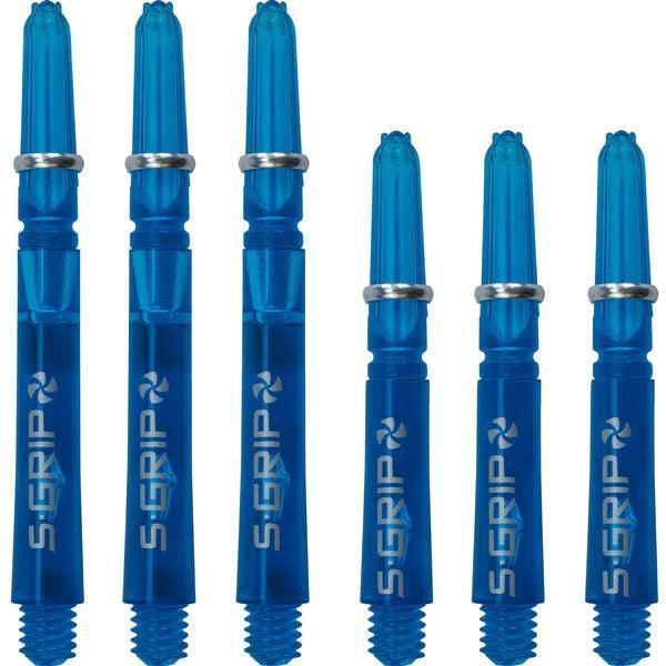 Harrows - Supergrip Spin Aqua - Dart Shafts  - Direct Darts - 1