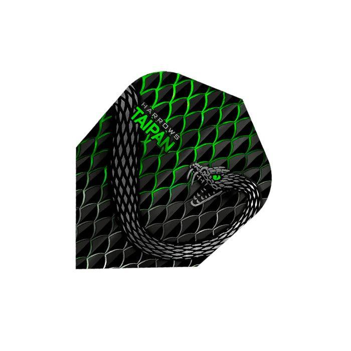 Harrows - Taipan Grün - 100 Micron - Dart Flights - Direct Darts - 1