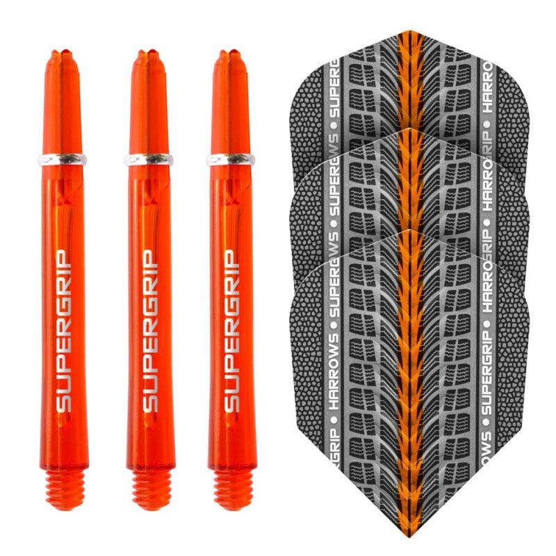 Harrows - Twin Pack Orange - Dart Flights - Direct Darts - 1