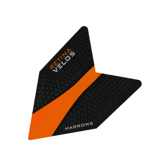 Harrows - Velos Retina V2 Orange - 100 Micron - Dart Flights - Direct Darts - 1