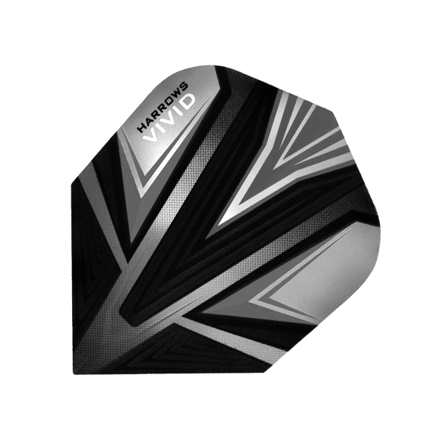Harrows - Vivid Grau - 100 Micron - Dart Flights - Direct Darts - 1
