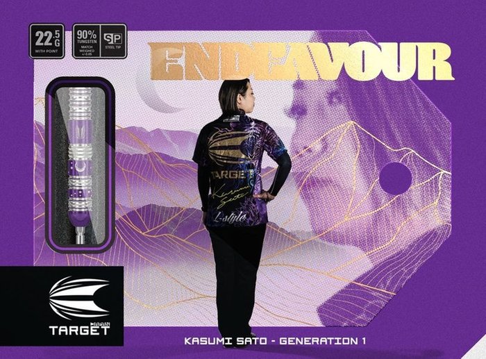 Target Japan - Endeavor - 90% - Steeldarts - Direct Darts - 3