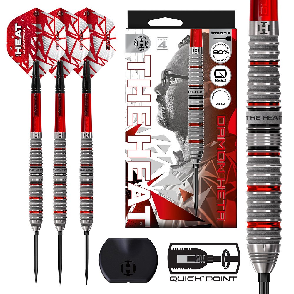 Harrows - Damon Heta Series 4 90% - Steeldarts - Direct Darts - 1