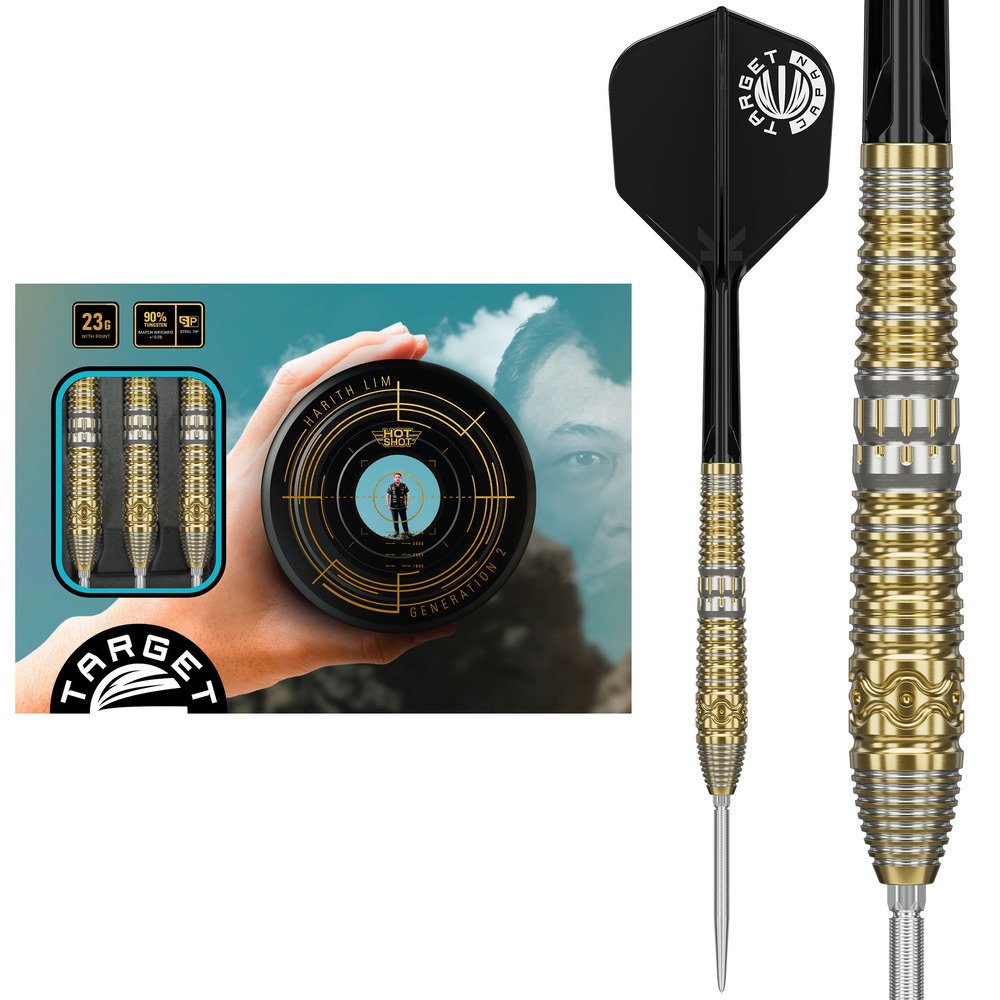 Target Japan - Hot Shot Gen2 - 90% - Steeldarts - Direct Darts - 1