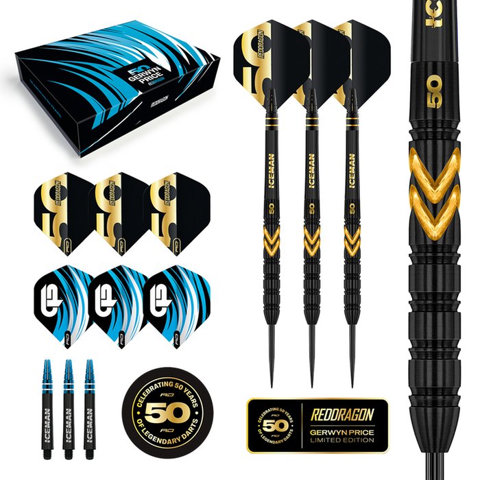 Red Dragon - Gerwyn Price 50 Years 90% - Steeldarts - Direct Darts - 2